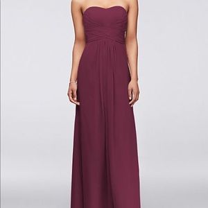 David’s Bridal Bridesmaid Dress